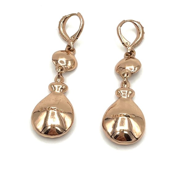Crystal Element Double Drop Earrings and Studs from Givenchy - Picture 3 of 4